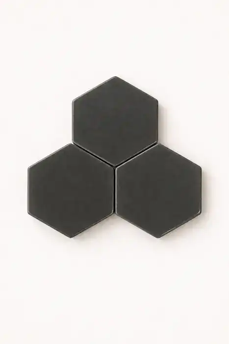 Hexagonito Deslavado Gris Oxford